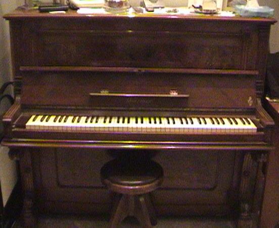 Consulenza, stima e restauro pianoforte: Pianoforte a baionetta Thurmer (1/2)